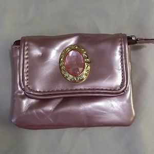 Jeweled Pink coin wallet